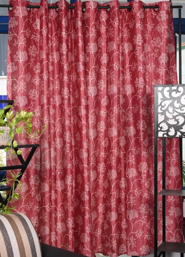 Red_Polyester_Curtain_For_Home_And_Decor
