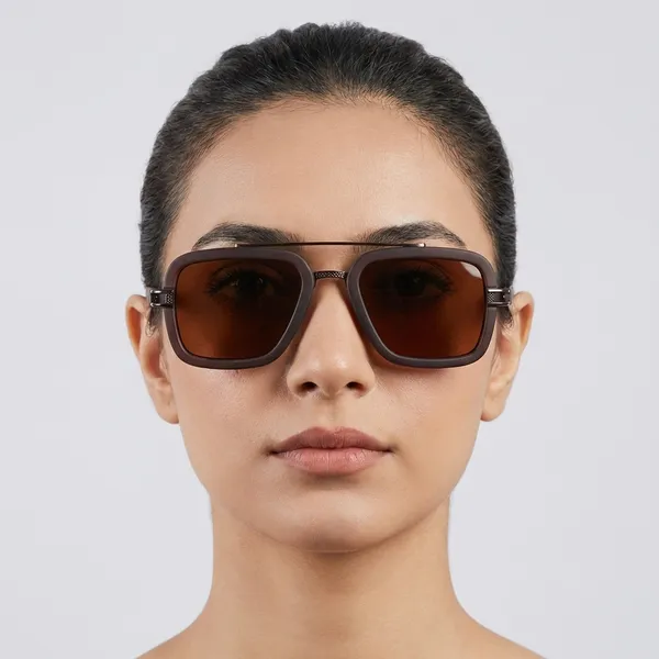 Multicolour_Acetate_Frame_And_Polycarbonate_Lens_Casual_Sunglasses_For_Women_(Buy_1_Get_1_Free)