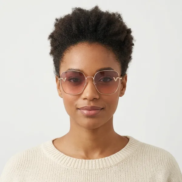 Multicolour_Plastic_Frame_And_Gradient_Polycarbonate_Lens_Casual_Sunglasses_For_Women_(Buy_1_Get_1_Free)