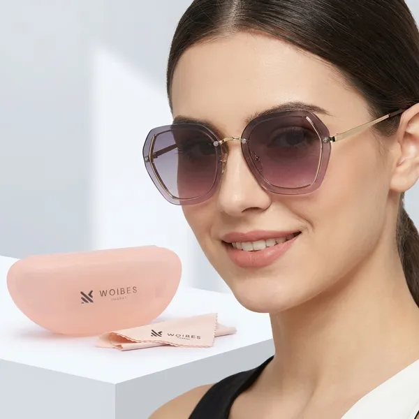 Multicolour_Plastic_Frame_And_Gradient_Polycarbonate_Lens_Casual_Sunglasses_For_Women_(Buy_1_Get_1_Free)