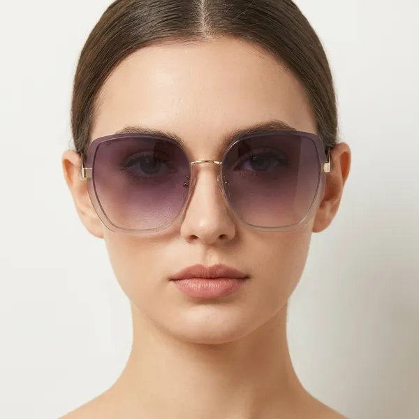 Multicolour_Plastic_Frame_And_Polarized_Lens_Casual_Sunglasses_For_Women_(Buy_1_Get_1_Free)