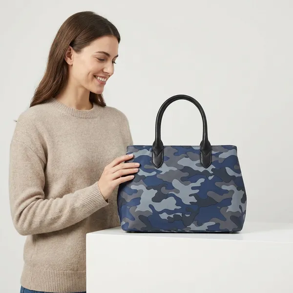 Blue_And_Black_Synthetic_Leather_Casual_Luxury_Handbags_For_Women_(Buy_1_Get_1_Free)