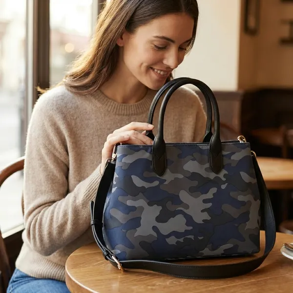 Blue_And_Black_Synthetic_Leather_Casual_Luxury_Handbags_For_Women_(Buy_1_Get_1_Free)