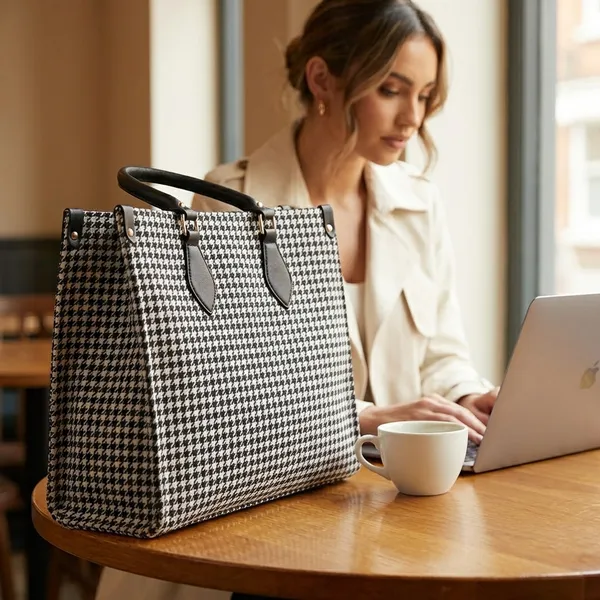 White_And_Black_Synthetic_Leather_Casual_Luxury_Handbags_For_Women_(Buy_1_Get_1_Free)