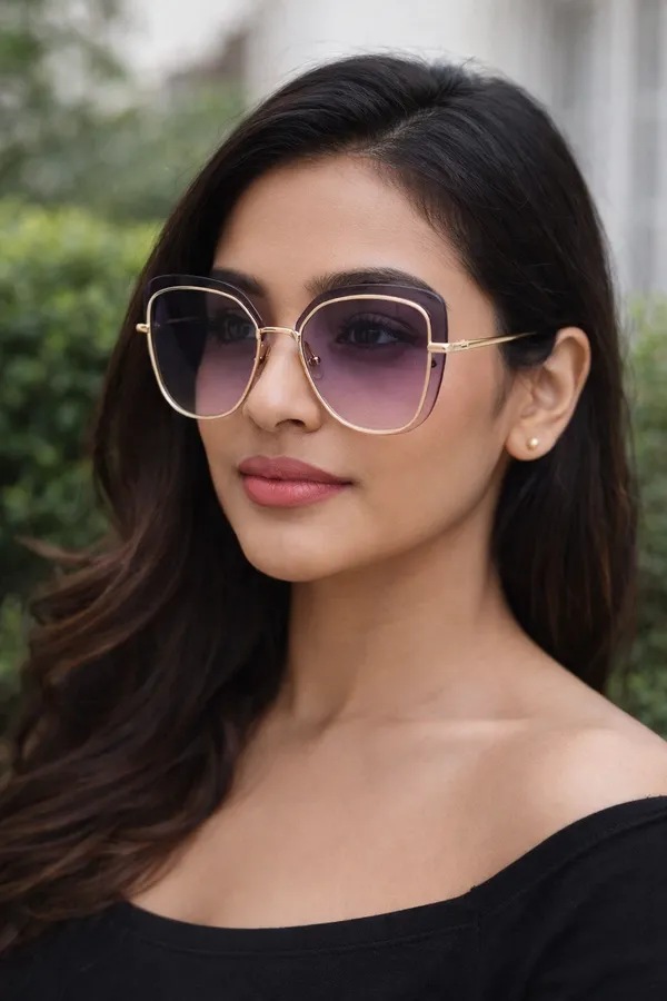 Multicolour_Plastic_Frame_And_Polycarbonate_Lens_Casual_Sunglasses_For_Women_(Buy_1_Get_1_Free)