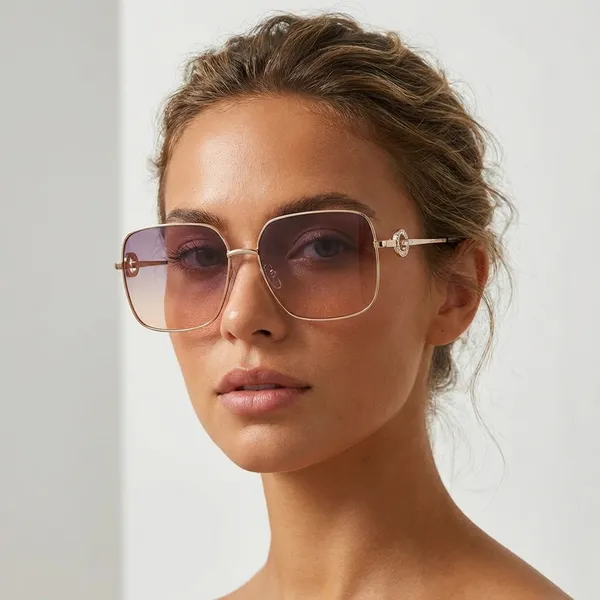 Orange_Polycarbonate_Casual_Sunglasses_For_Women_(Buy_1_Get_1_Free)