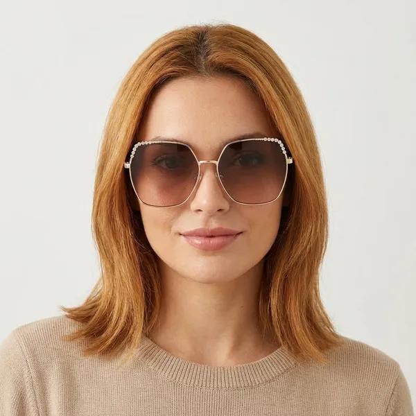 Purple_Plastic_Frame_And_Polycarbonate_Lens_Casual_Sunglasses_For_Women_(Buy_1_Get_1_Free)
