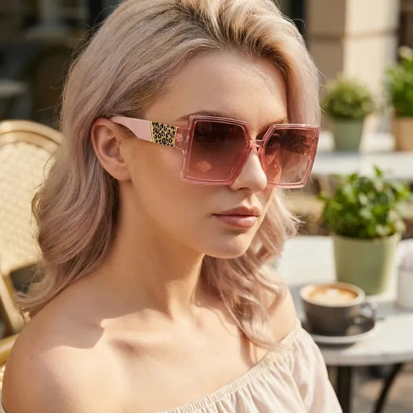 Multicolour_Plastic_Frame_And_Polycarbonate_Lens_Casual_Sunglasses_For_Women_(Buy_1_Get_1_Free)