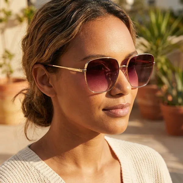 Multicolour_Plastic_Frame_And_Polycarbonate_Lens_Casual_Sunglasses_For_Women_(Buy_1_Get_1_Free)