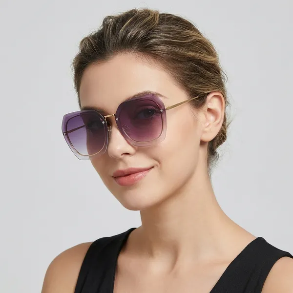 Multicolour_Plastic_Frame_And_Polycarbonate_Lens_Casual_Sunglasses_For_Women_(Buy_1_Get_1_Free)