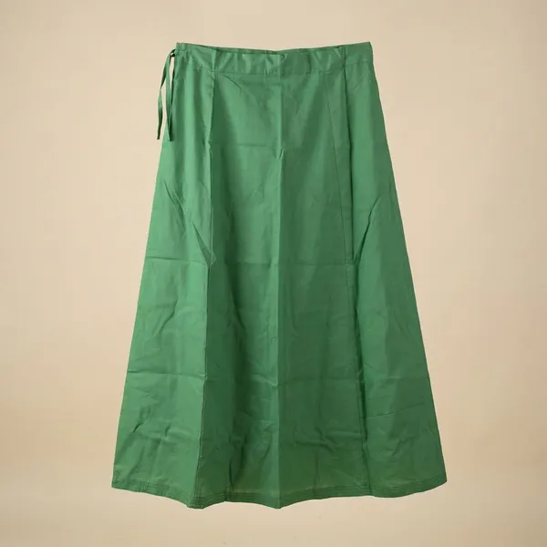 Green_100%_Cotton_Premium_and_Elegant_Peti_Soft_Petticoat_(Measurements:_Waist_–_42_inches_|_Hips_–_48_inches_|_Length_–_38_inches_|_Bottom_Ghera_–_74_inches)_-_435