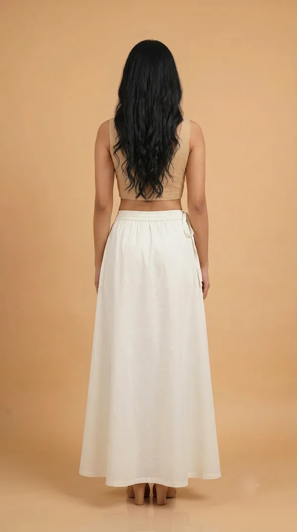 100%_Cotton_Premium_and_Elegant_Petticoat_with_Elastic_Support_in_Waist__by_Petti_Soft