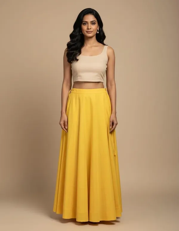 100%_Cotton_Premium_and_Elegant_Petticoat_with_Elastic_Support_in_Waist__by_Petti_Soft