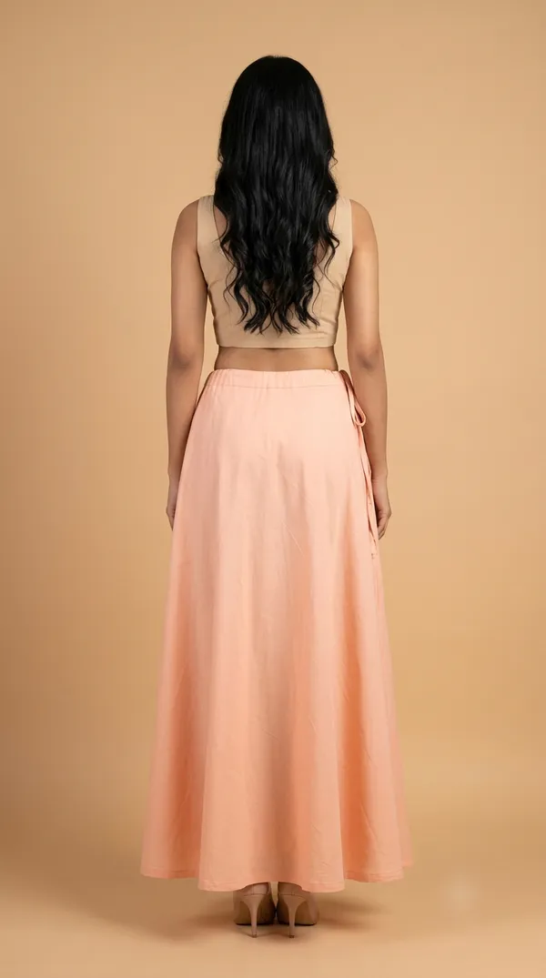 100%_Cotton_Premium_and_Elegant_Petticoat_with_Elastic_Support_in_Waist__by_Petti_Soft