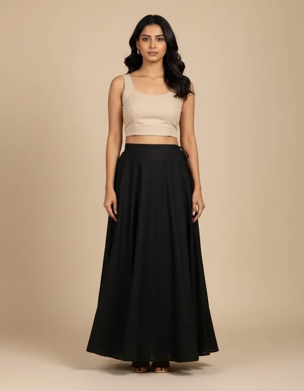 100%_Cotton_Premium_and_Elegant_Petticoat_with_Elastic_Support_in_Waist__by_Petti_Soft