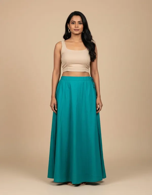 Blue_100%_Cotton_Premium_and_Elegant_Peti_Soft_Petticoat_(Measurements:_Waist_–_42_inches_|_Hips_–_48_inches_|_Length_–_38_inches_|_Bottom_Ghera_–_74_inches)_323