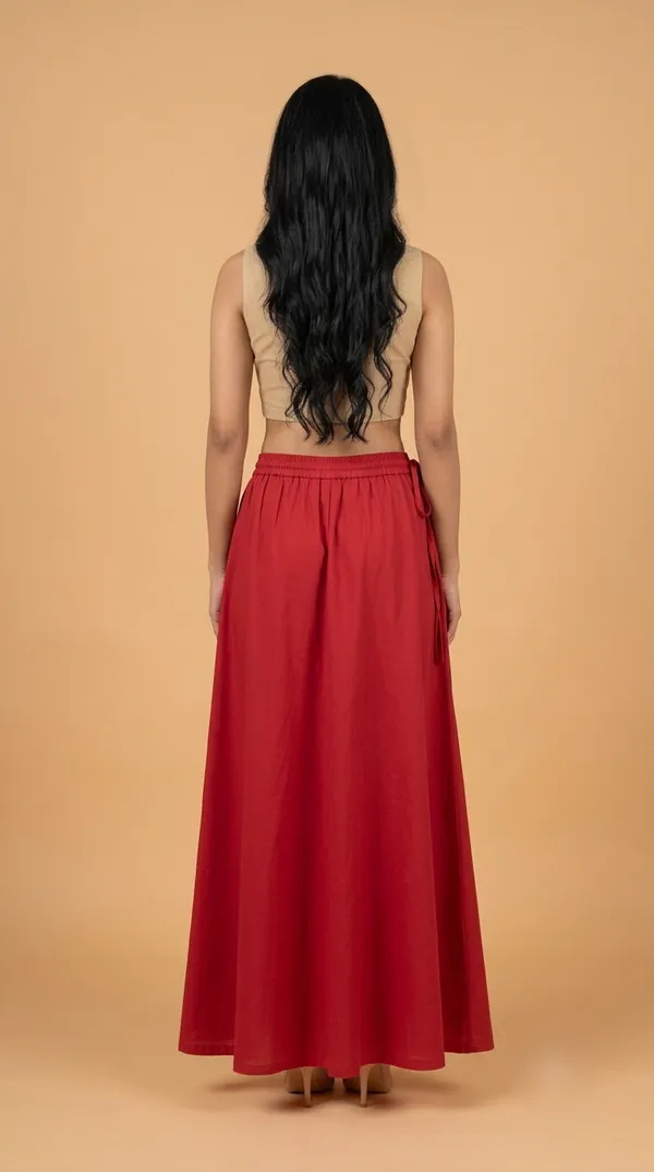 100%_Cotton_Premium_and_Elegant_Petticoat_with_Elastic_Support_in_Waist__by_Petti_Soft