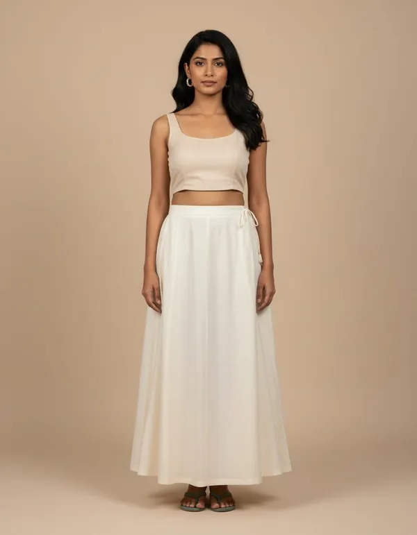 White_100%_Cotton_Premium_and_Elegant_Peti_Soft_Petticoat_(Measurements:_Waist_–_42_inches_|_Hips_–_48_inches_|_Length_–_38_inches_|_Bottom_Ghera_–_74_inches)_-_426