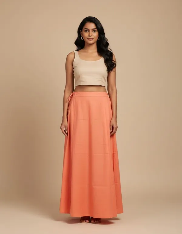 100%_Cotton_Premium_and_Elegant_Petticoat_with_Elastic_Support_in_Waist__by_Petti_Soft