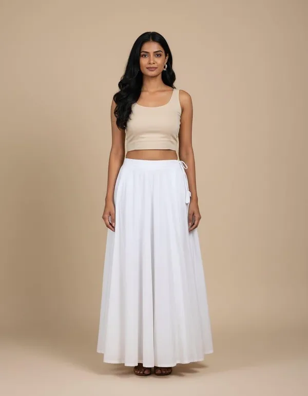 100%_Cotton_Premium_and_Elegant_Petticoat_with_Elastic_Support_in_Waist__by_Petti_Soft