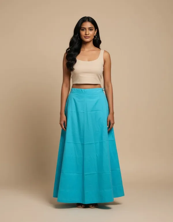 Turquoise_Blue_100%_Cotton_Premium_and_Elegant_Peti_Soft_Petticoat_(Measurements:_Waist_–_42_inches_|_Hips_–_48_inches_|_Length_–_38_inches_|_Bottom_Ghera_–_74_inches)_428