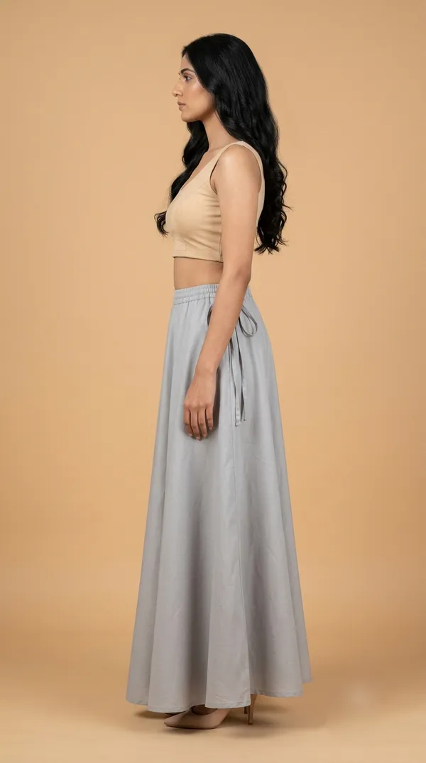 100%_Cotton_Premium_and_Elegant_Petticoat_with_Elastic_Support_in_Waist__by_Petti_Soft