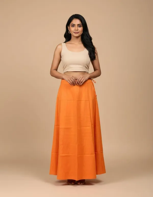 100%_Cotton_Premium_and_Elegant_Petticoat_with_Elastic_Support_in_Waist__by_Petti_Soft