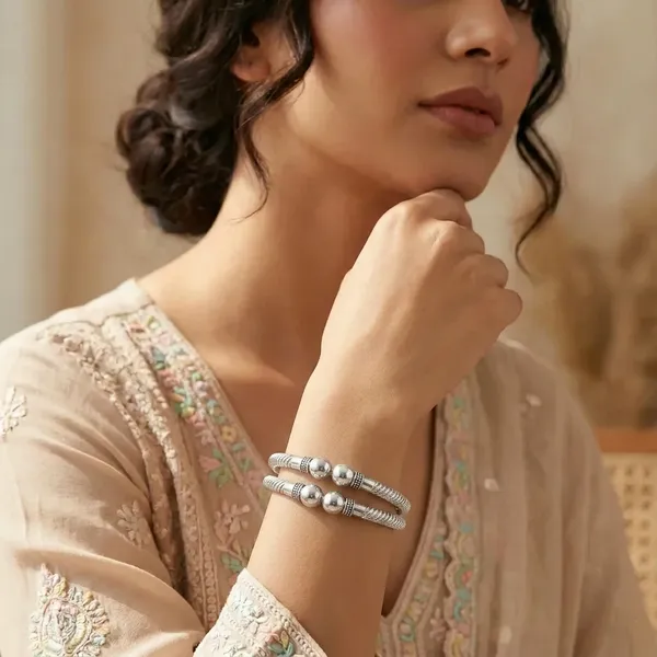 Silver_Plated_Textured_Dual_Ball_Bangles_for_Women_|_Elegant_Daily_Wear_Bangl_set