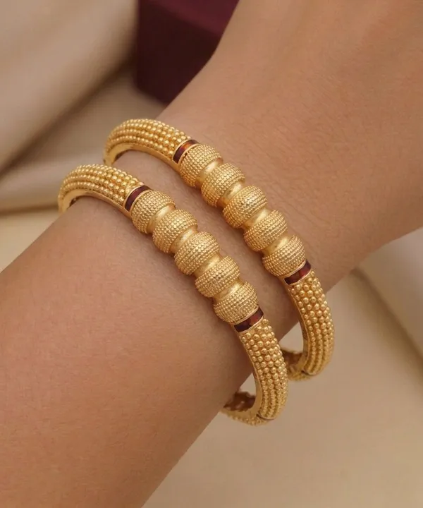 Elegant_Textured_Gold_Plated_Cuff_Bangles_Pack_of_2