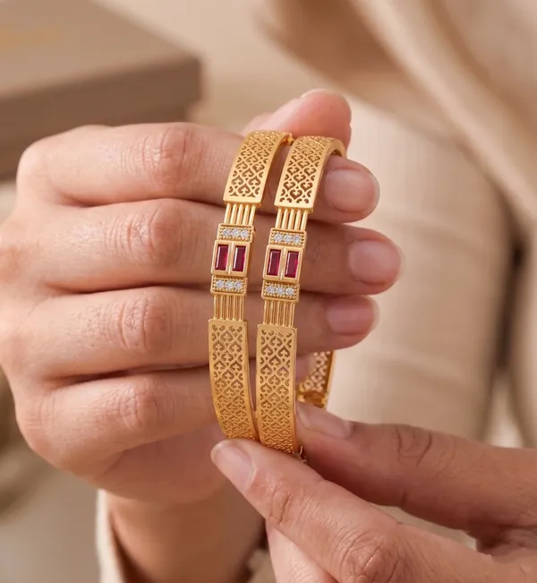 Gold-Plated__Kada_Bangles_with_Ruby_&_CZ_Stones_–_Designer_Ethnic_Bangles_for_Women_(Set_of_2)