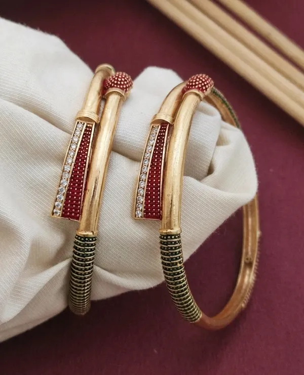 Premium_Gold-Plated_Designer_Bangle_Combo_Set_for_Women_|_Set_of_3_Pairs_Stone_&_Heart_Design_Bangles