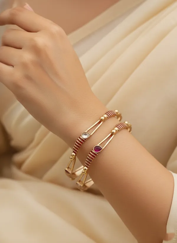 Premium_Quality_Daily_Use_Gold_Plated_Bangles_For_Women_(_2_Pcs)