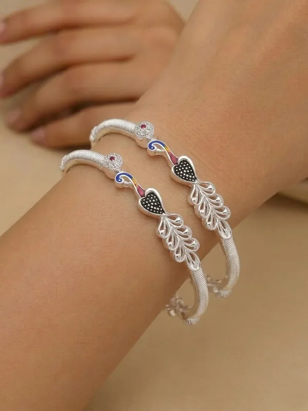 Peacock_Style_Oxidise_Silver_Plated_Bangles_For_Women_Pack_of_2