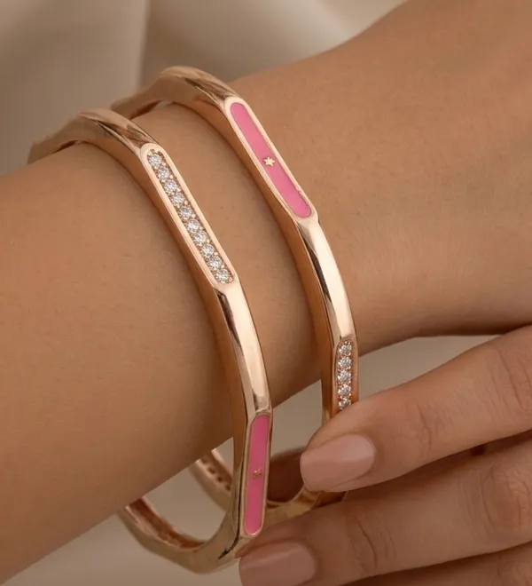 Rose_Gold_Pink_Enamel_Diamond_Bangles_(Pack_of_2)