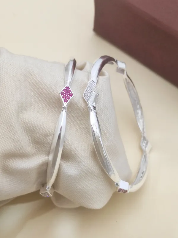 Silver_AD_Stone_Square_Motif__Bangles_for_Women_Pack_of_2