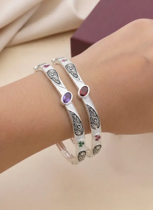 Silver_Plated_AD_Diamond_Studded_Designer_Bangles
