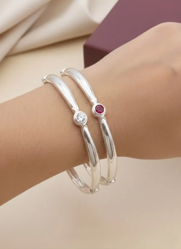 Silver_Plated_Designer_Bangle_Set_with_CZ_&_Ruby_Stones_for_Women_(Set_of_6)