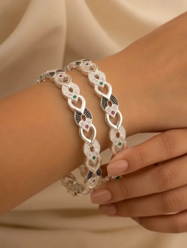 Diamond_Studded_Oxidise_Silver_Bangles_For_Women_Pack_of_2