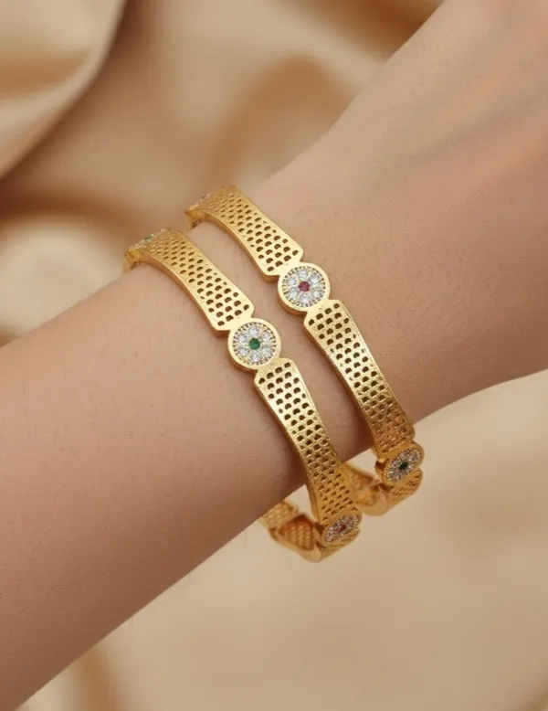 Gold_Meenakari_Bangles_With_Ad_Diamond_For_Women_Pack_Of_2