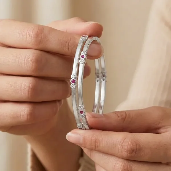 Silver_Plated_Ruby_&_Diamond_Accent__Bangles_–_Elegant_Daily_Wear_Pair