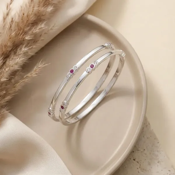 Silver_Plated_Ruby_&_Diamond_Accent__Bangles_–_Elegant_Daily_Wear_Pair