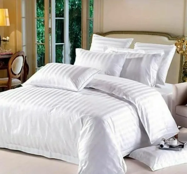 Multicolor_Cotton_Striped_Bedsheet_With_Pillow_Covers