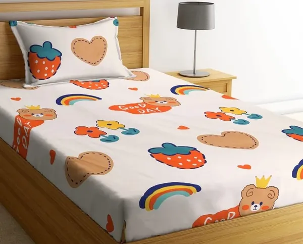 Multicolor_Cotton_Bedsheet_With_Pillow_Cover
