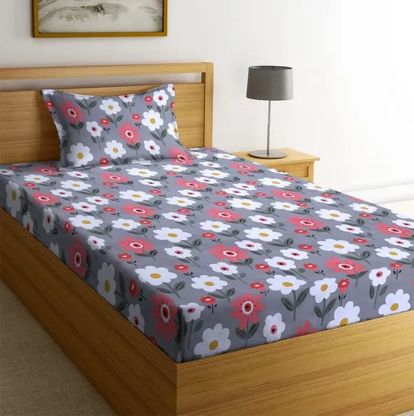 Multicolor_Single_Bed_Bedsheet_With_Pillow_Cover