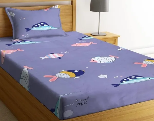Multicolor_Cotton_Bed_Sheet_With_Pillow_Cover