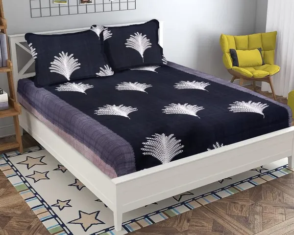 Multicolor_Cotton_Printed_Double_Bedsheet_With_Pillow_Covers