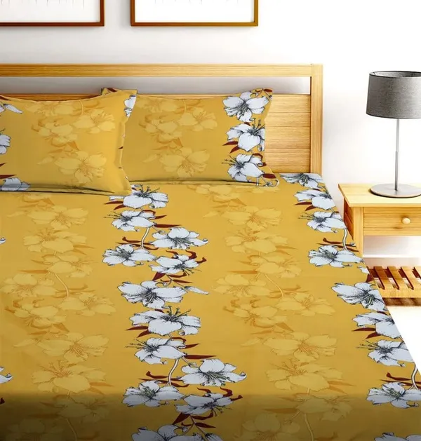 Multicolor_Cotton_Printed_Double_Bedsheet_With_Pillow_Covers