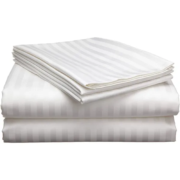 White_Cotton_Bedsheet_With_Pillow_Covers