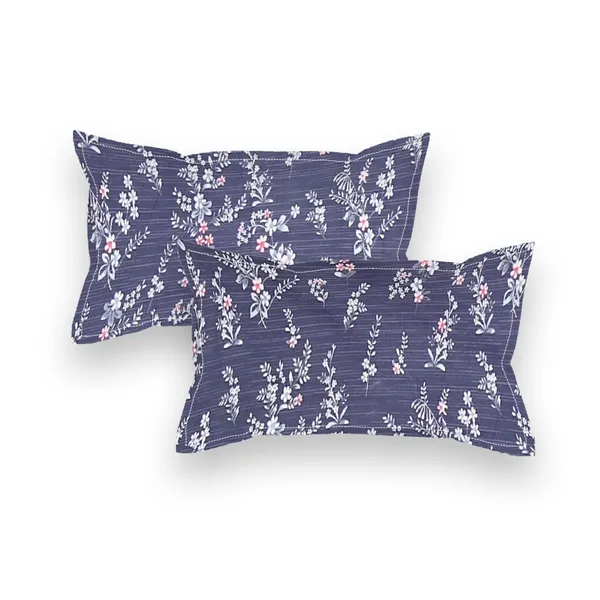 Multicolor_Fitted_Bedsheet_With_Pillow_Covers