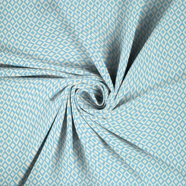 Multicolor_Cotton_Fitted_Bedsheet_With_Pillow_Covers